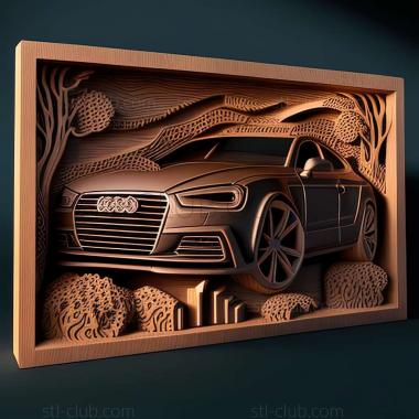 3D модель Audi A5 (STL)